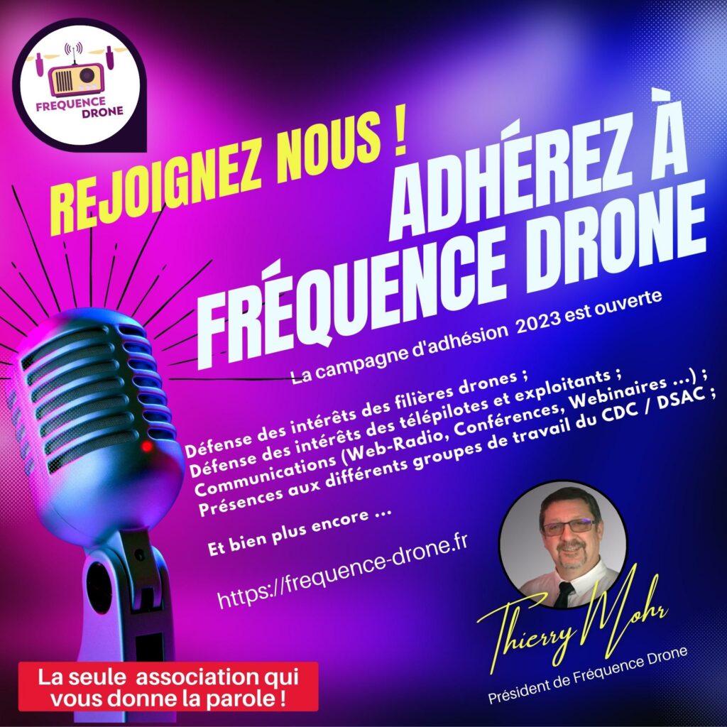Adhérez à Fréquence Drone